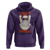 Funny Skibidi Rizzmas Santa Toilet Meme Hoodie