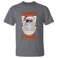 Funny Skibidi Rizzmas Santa Toilet Meme T Shirt - Wonder Print Shop