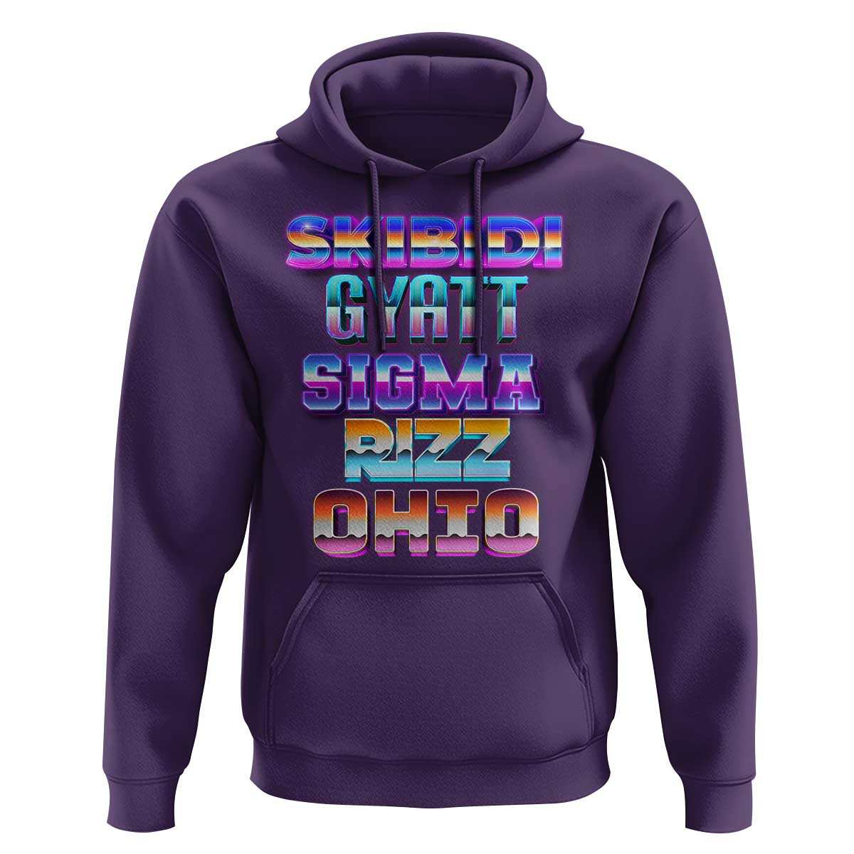 Skibidi Gyatt Sigma Rizz Ohio Hoodie