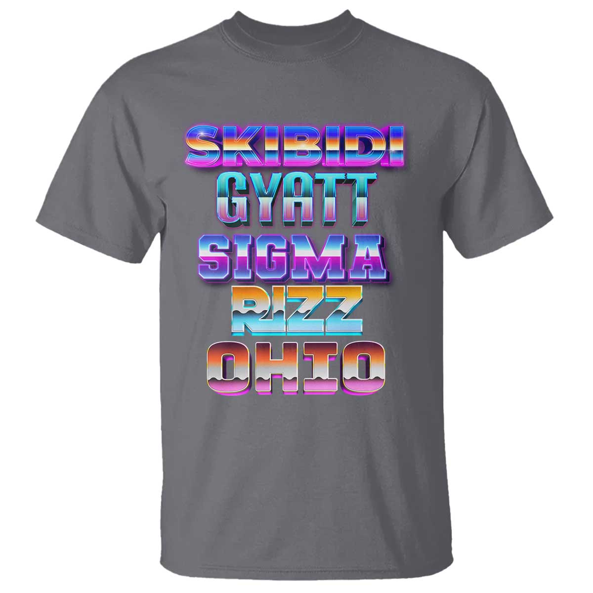 Skibidi Gyatt Sigma Rizz Ohio T Shirt - Wonder Print Shop