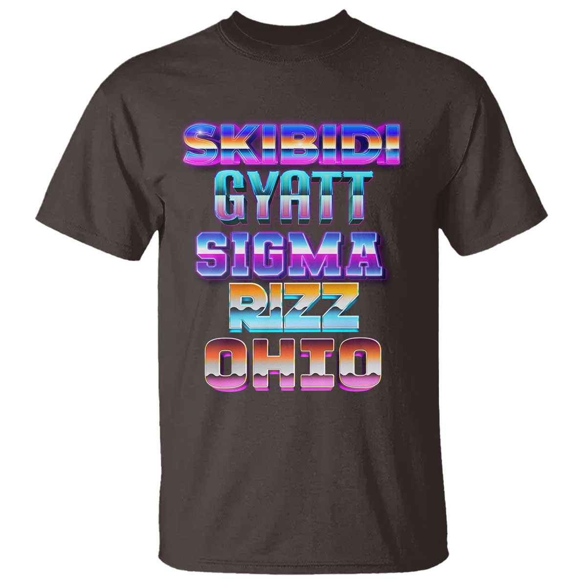 Skibidi Gyatt Sigma Rizz Ohio T Shirt - Wonder Print Shop