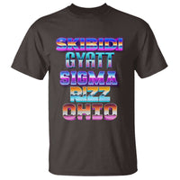Skibidi Gyatt Sigma Rizz Ohio T Shirt - Wonder Print Shop