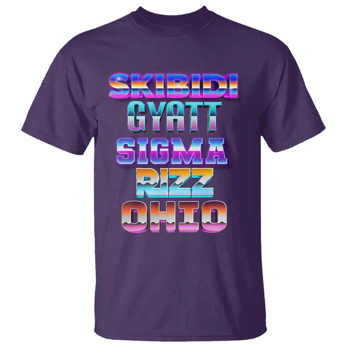 Skibidi Gyatt Sigma Rizz Ohio T Shirt - Wonder Print Shop