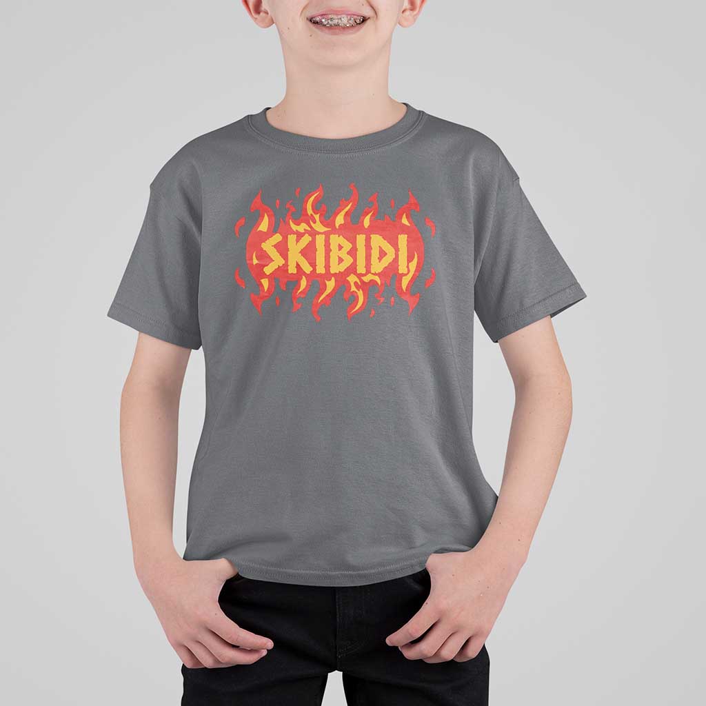 Funny Skibidi T Shirt For Kid - Wonder Print Shop