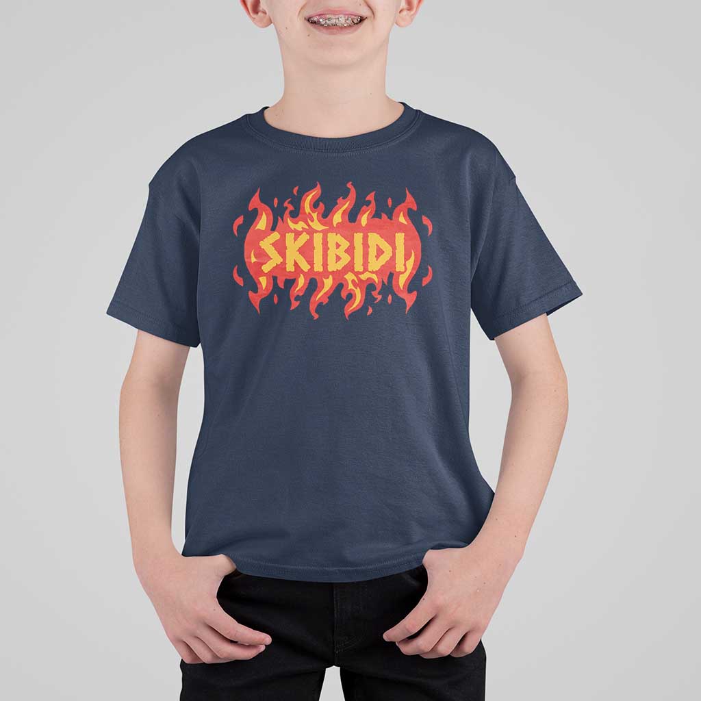 Funny Skibidi T Shirt For Kid - Wonder Print Shop