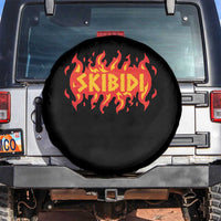 Funny Skibidi Spare Tire Cover
