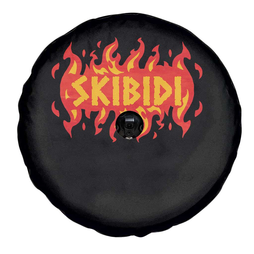 Funny Skibidi Spare Tire Cover