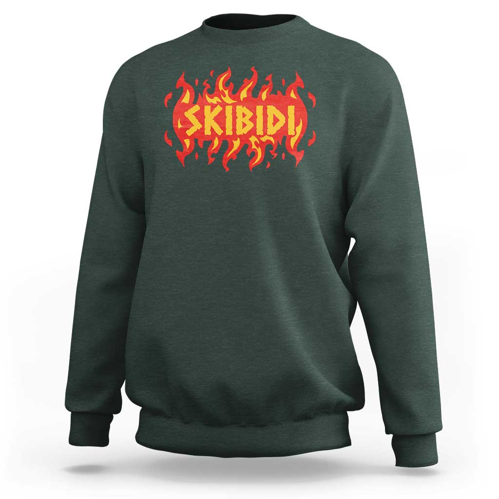 Funny Skibidi Sweatshirt - Wonder Print Shop