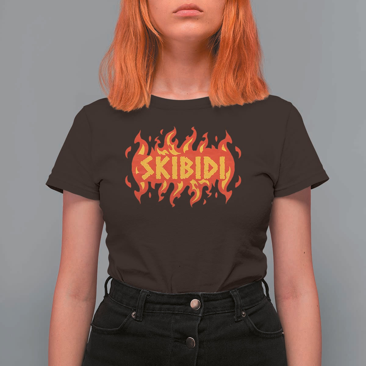 Funny Skibidi T Shirt For Women - Wonder Print Shop