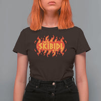 Funny Skibidi T Shirt For Women - Wonder Print Shop