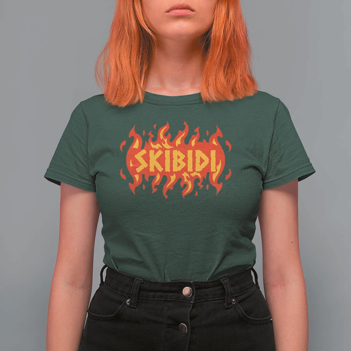 Funny Skibidi T Shirt For Women - Wonder Print Shop