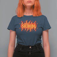 Funny Skibidi T Shirt For Women - Wonder Print Shop