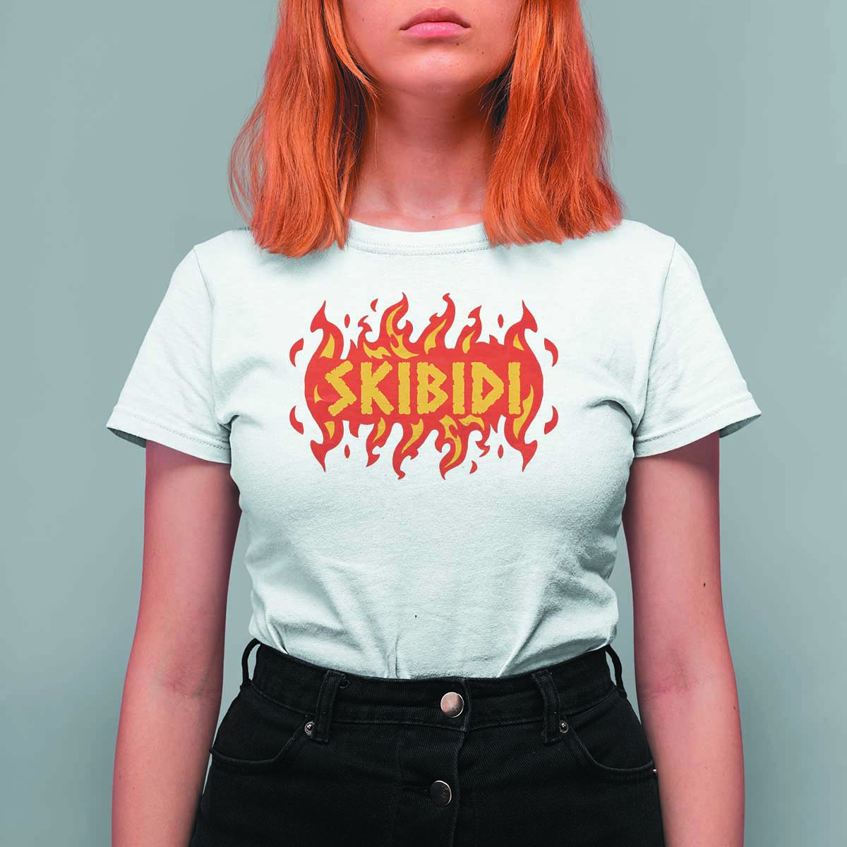 Funny Skibidi T Shirt For Women - Wonder Print Shop