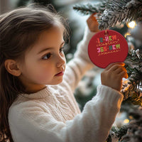 Happy New Year Christmas Ornament 12 New Chapters 365 New Chances - Wonder Print Shop