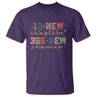Happy New Year T Shirt 12 New Chapters 365 New Chances - Wonder Print Shop