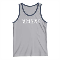 Happy New Year 2025 Tank Top MMXXV Roman Numerals