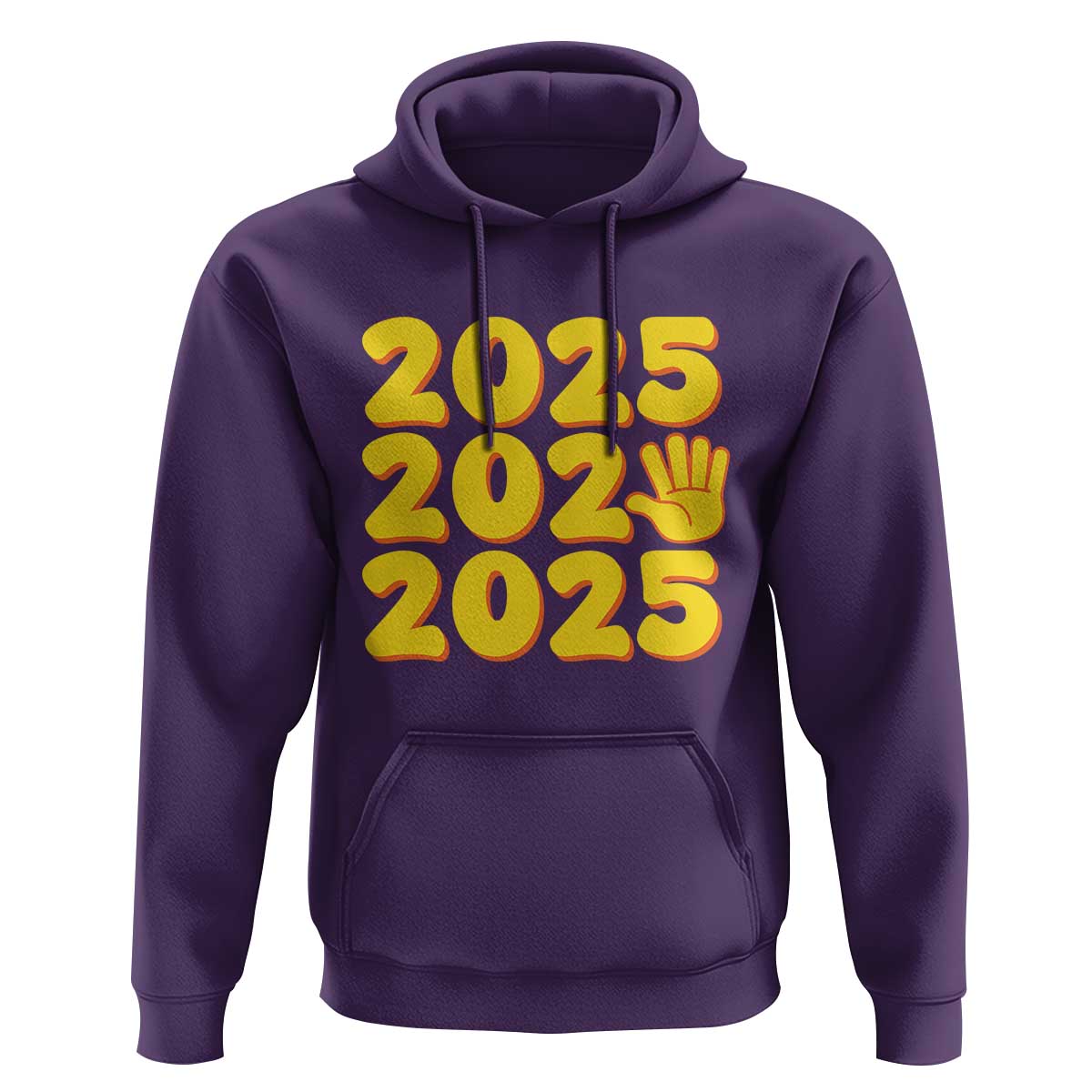 Funny Happy New Year 2025 Hoodie