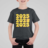 Funny Happy New Year 2025 T Shirt For Kid - Wonder Print Shop