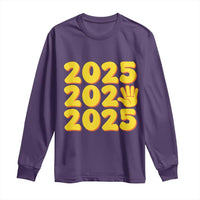 Funny Happy New Year 2025 Long Sleeve Shirt