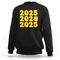 Funny Happy New Year 2025 Sweatshirt - Wonder Print Shop