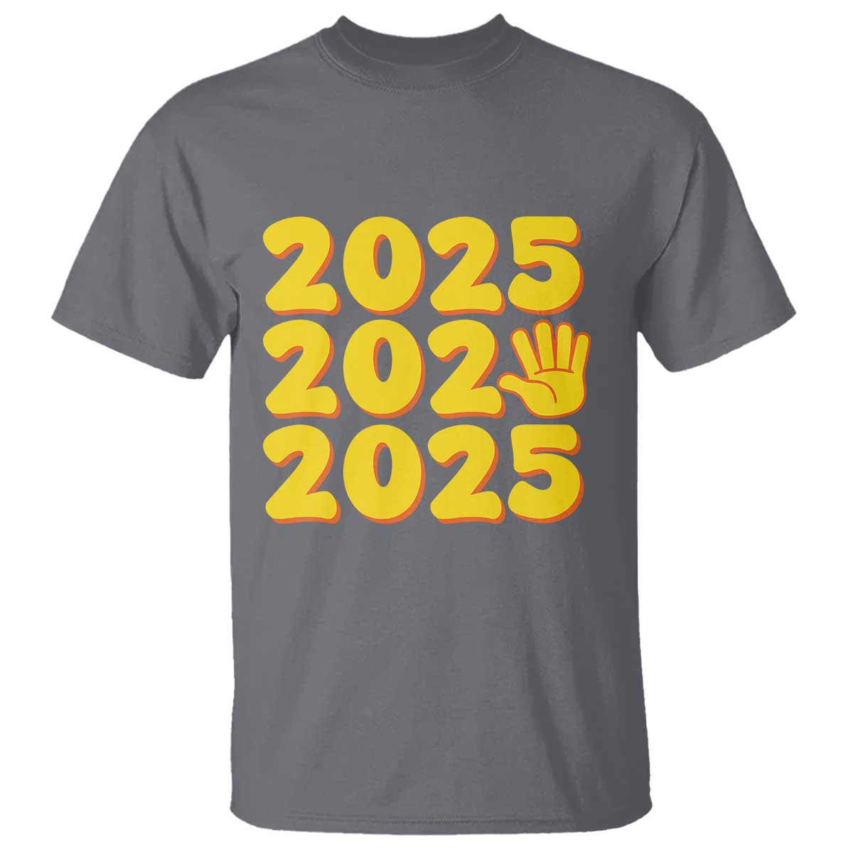 Funny Happy New Year 2025 T Shirt - Wonder Print Shop