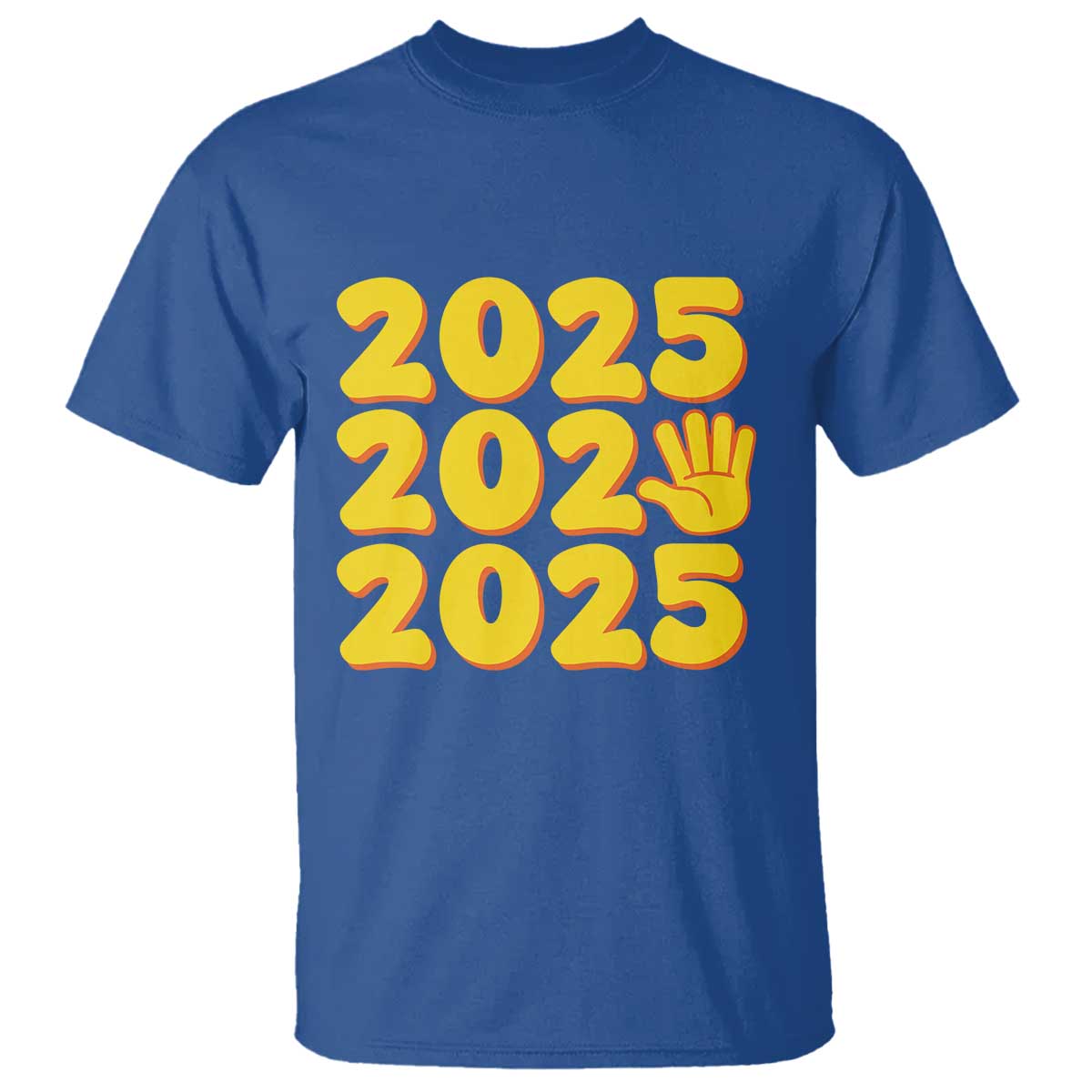 Funny Happy New Year 2025 T Shirt - Wonder Print Shop