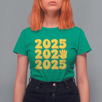 Funny Happy New Year 2025 T Shirt For Women - Wonder Print Shop