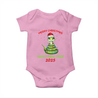 Year Of The Snake 2025 Baby Onesie Merry Christmas And Happy New Year Cute Snake