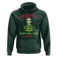 Year Of The Snake 2025 Hoodie Merry Christmas And Happy New Year Cute Snake