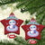 Year Of The Snake 2025 Christmas Ornament Cute Snake Happy New Year - Wonder Print Shop