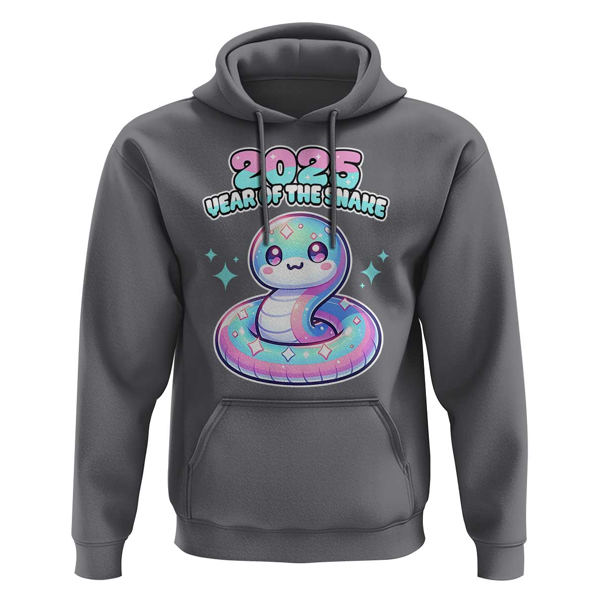 Year Of The Snake 2025 Hoodie Cute Snake Happy New Year