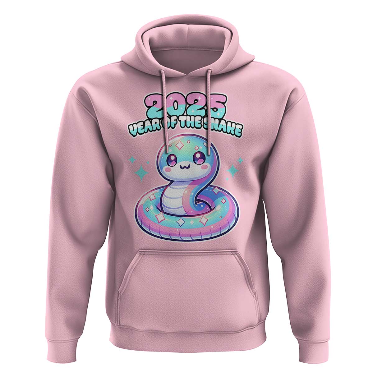 Year Of The Snake 2025 Hoodie Cute Snake Happy New Year