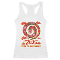 Lunar New Year 2025 Racerback Tank Top Year Of The Snake China Traditional