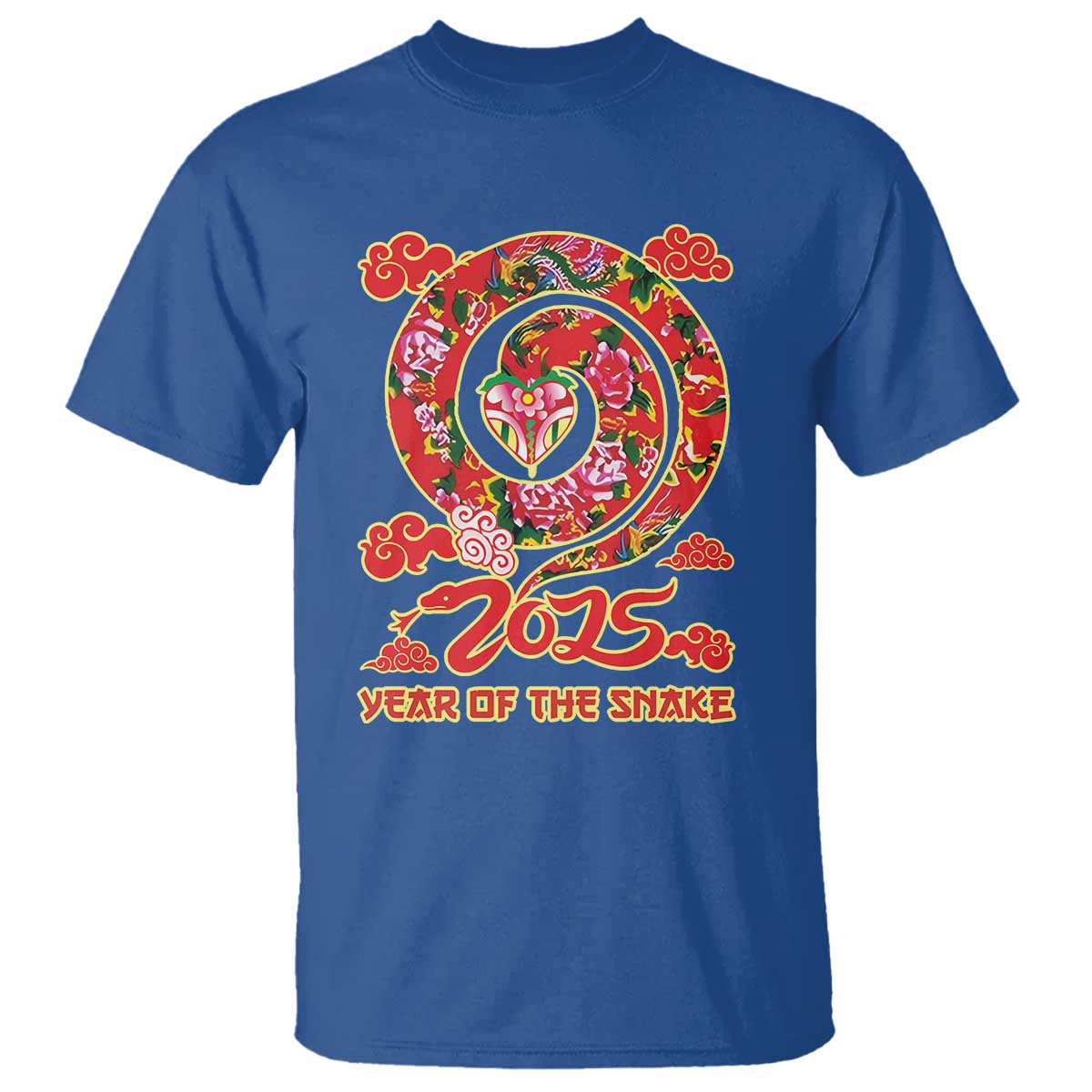 Lunar New Year 2025 T Shirt Year Of The Snake China Traditional - Wonder Print Shop