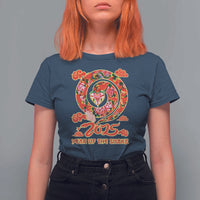 Lunar New Year 2025 T Shirt For Women Year Of The Snake China Traditional - Wonder Print Shop