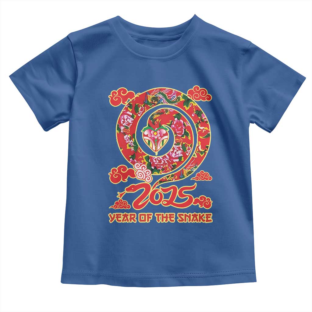 Lunar New Year 2025 Toddler T Shirt Year Of The Snake China Traditional