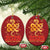 Year Of The Snake 2025 Christmas Ornament Lunar New Year Chinese Traditional - Wonder Print Shop