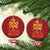 Year Of The Snake 2025 Christmas Ornament Lunar New Year Chinese Traditional - Wonder Print Shop