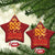 Year Of The Snake 2025 Christmas Ornament Lunar New Year Chinese Traditional - Wonder Print Shop