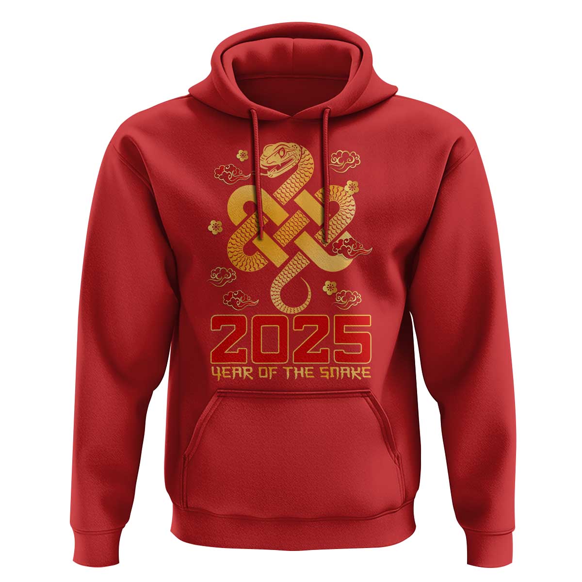 Year Of The Snake 2025 Hoodie Lunar New Year Chinese Traditional