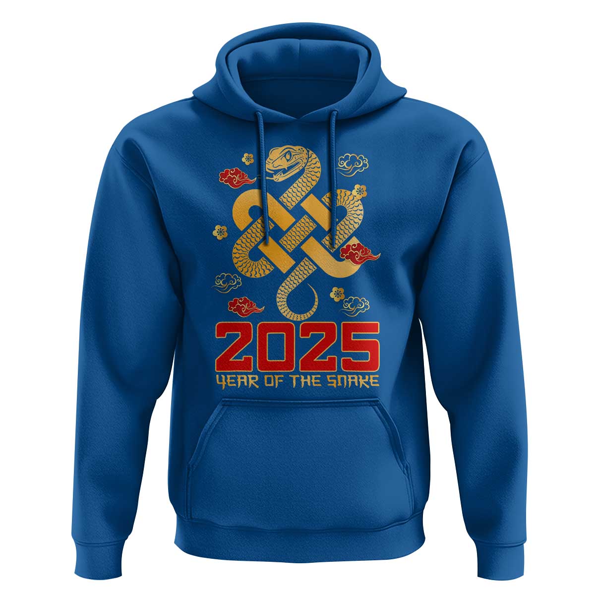 Year Of The Snake 2025 Hoodie Lunar New Year Chinese Traditional