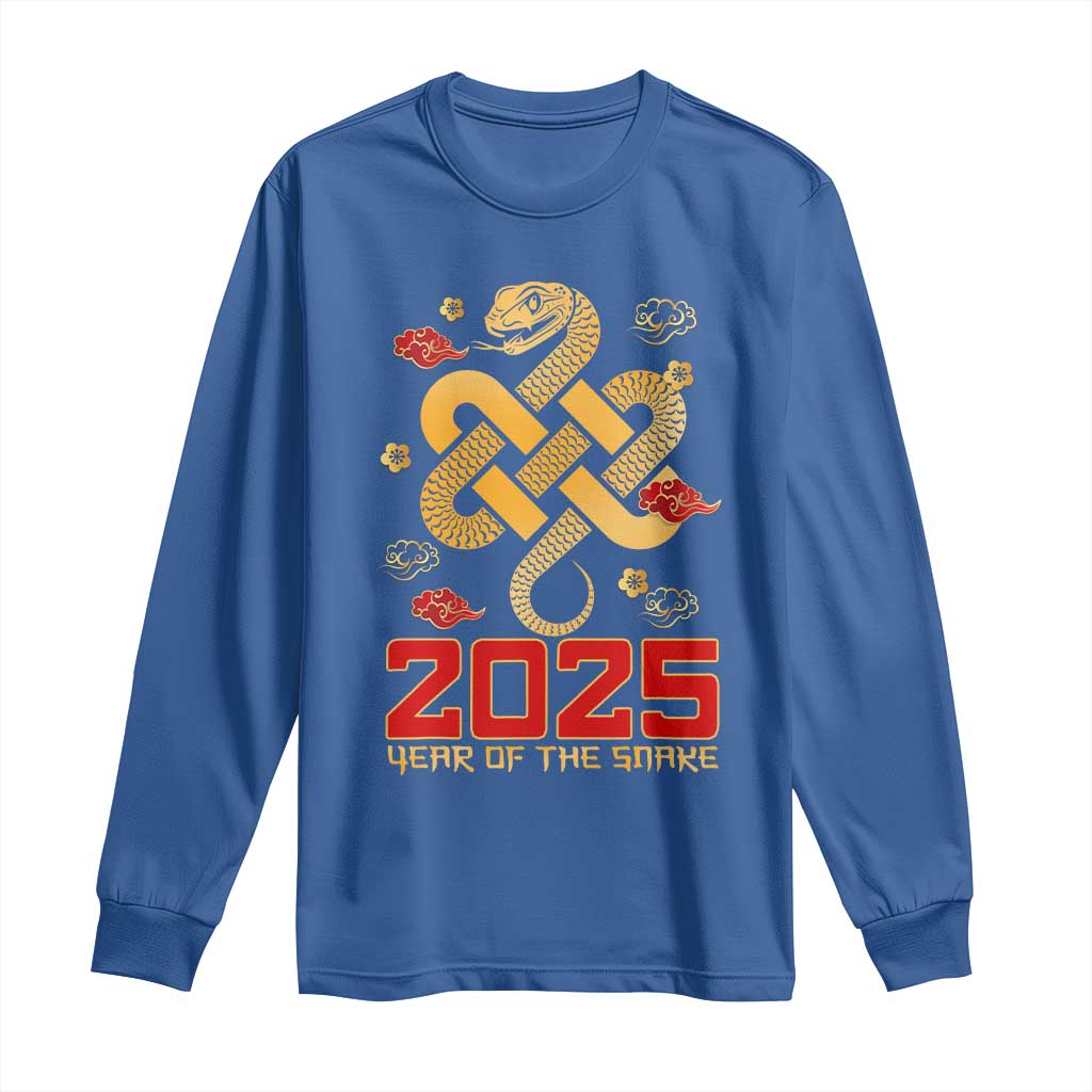 Year Of The Snake 2025 Long Sleeve Shirt Lunar New Year Chinese Traditional
