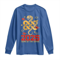 Year Of The Snake 2025 Long Sleeve Shirt Lunar New Year Chinese Traditional