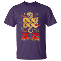 Year Of The Snake 2025 T Shirt Lunar New Year Chinese Traditional - Wonder Print Shop