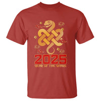 Year Of The Snake 2025 T Shirt Lunar New Year Chinese Traditional - Wonder Print Shop