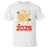 Year Of The Snake 2025 T Shirt Lunar New Year Chinese Traditional - Wonder Print Shop