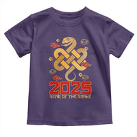 Year Of The Snake 2025 Toddler T Shirt Lunar New Year Chinese Traditional