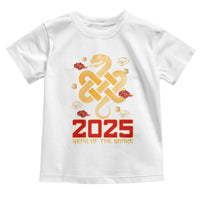 Year Of The Snake 2025 Toddler T Shirt Lunar New Year Chinese Traditional