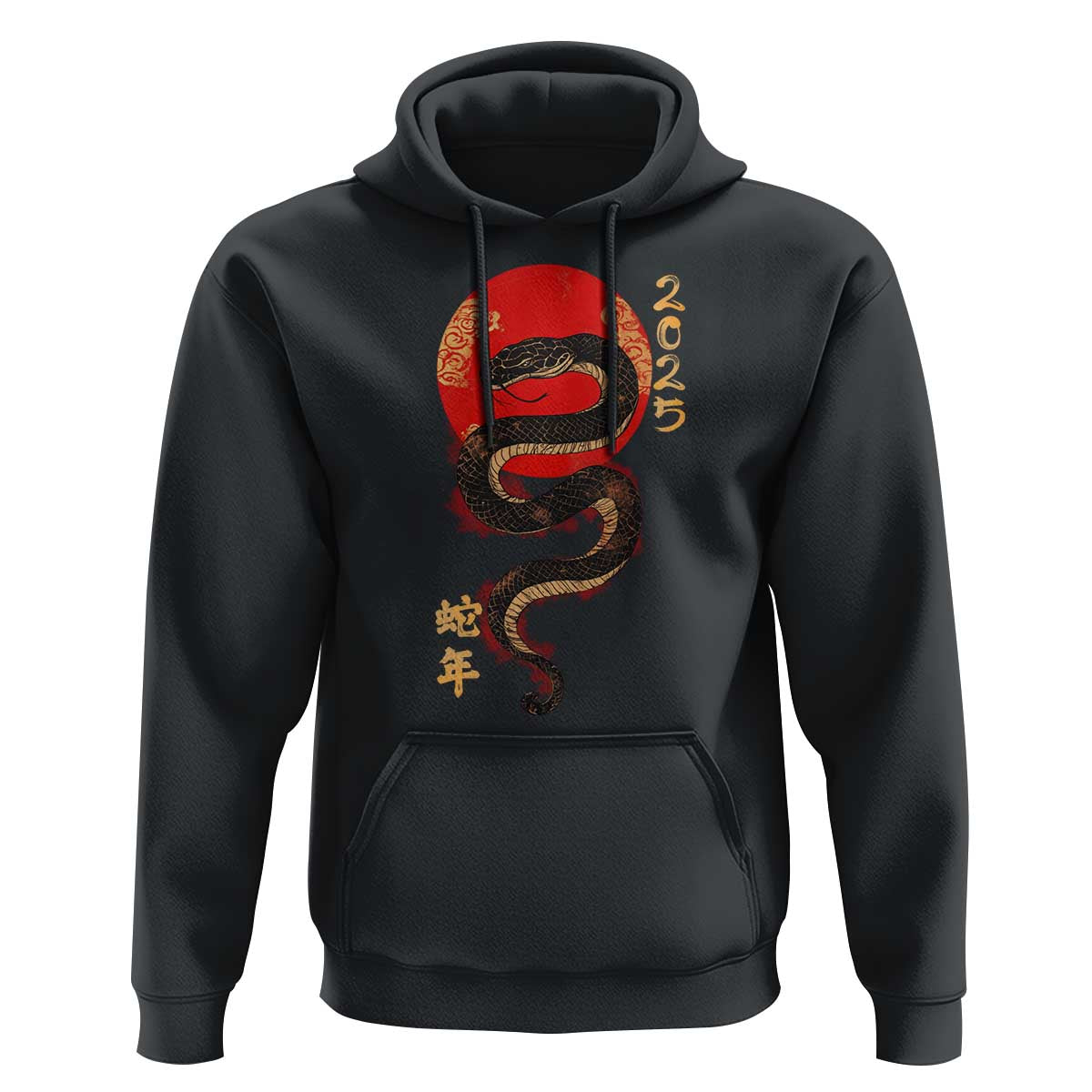 Year Of The Snake 2025 Hoodie Lunar New Year Chinese Snake