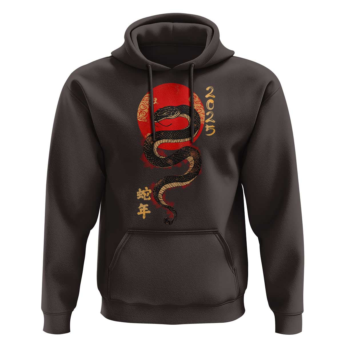 Year Of The Snake 2025 Hoodie Lunar New Year Chinese Snake